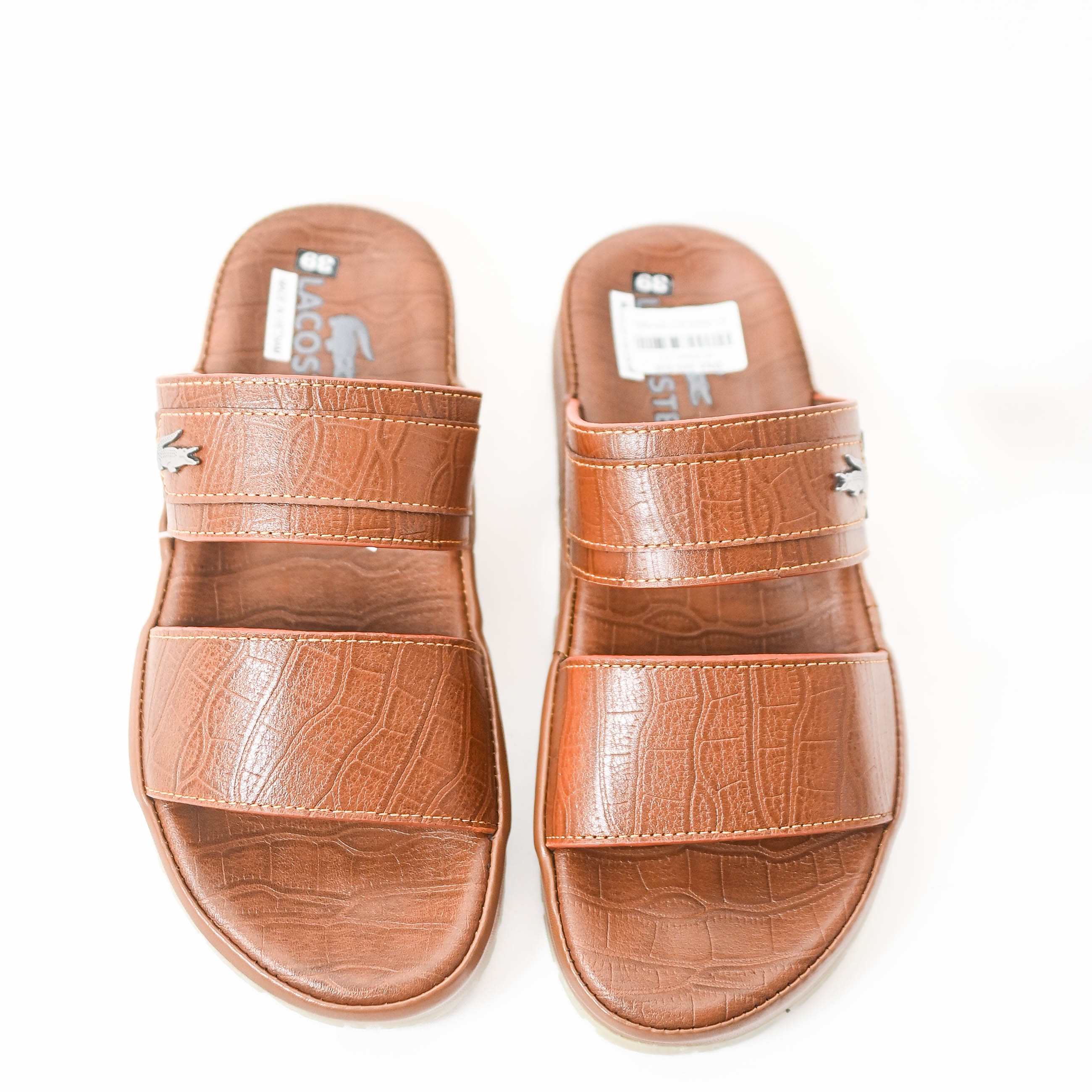 Dép quai ngang nam da mềm