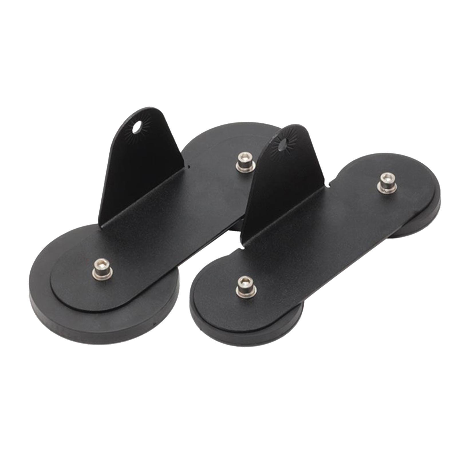 4Pcs Car Roof LED Light Bar Strong Base Mount Bracket Holder Black