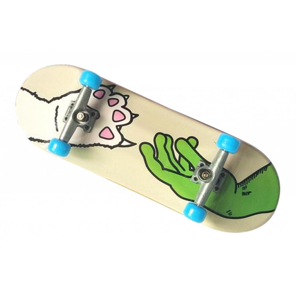 Cute Complate Fingerboard Finger Skate Board Kids Party Toys Gift