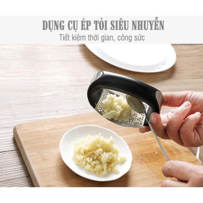 Dụng cụ nghiền tỏi- xay tỏi ớt cầm tay inox tiện lợI ET02