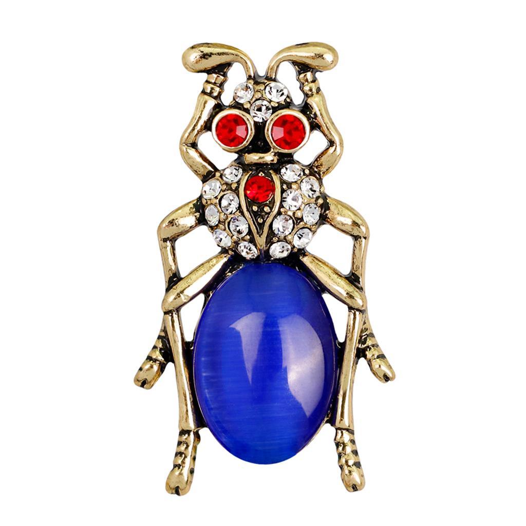 Charming Vintage Rhinestone Bee Brooch Pin Clothes Decor