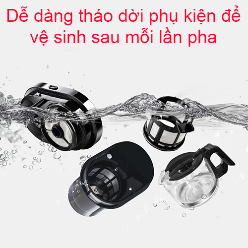 MÁY PHA CÀ PHÊ CM6686A MÁY PHA CÀ PHÊ GIA ĐÌNH TỰ ĐỘNG TICH HỢP XAY HẠT CÀ PHÊ DUNG TÍCH 580ml CÔNG SUẤT 600W CÓ THỂ THÁO RỜI PHỤ KIỆN ĐỂ VỆ SINH SAU KHI PHA