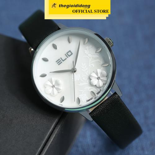 Đồng hồ ELIO Flower 35 mm Nữ EL123-03 - Hàng Chính Hãng
