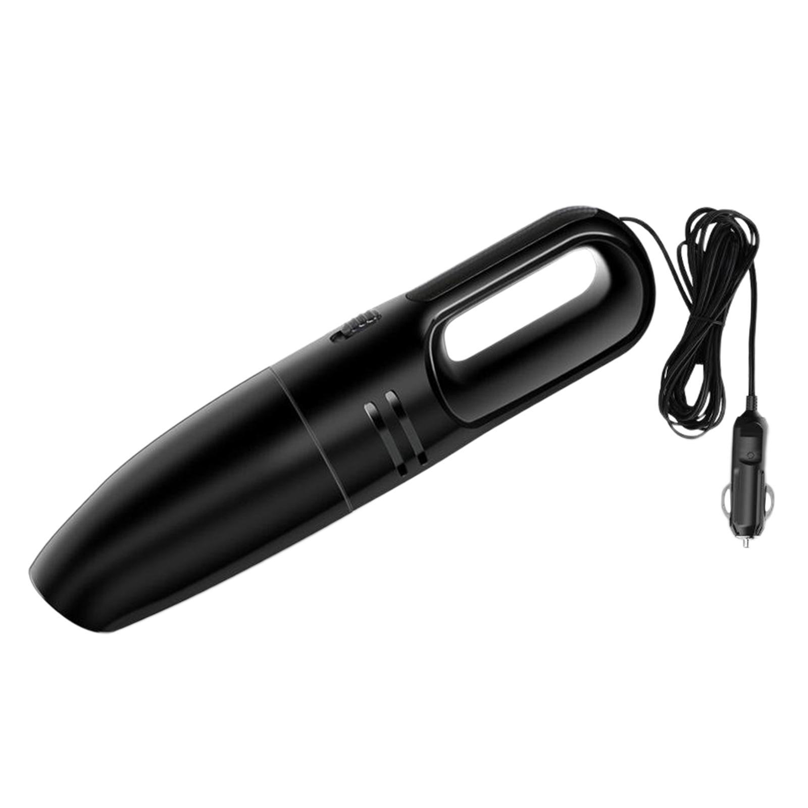 Portable Car Vacuum Cleaner, High Power Corded/Cordless Handheld Vacuum,12V 120W 6000PA for Car Interior Detailing Cleaning