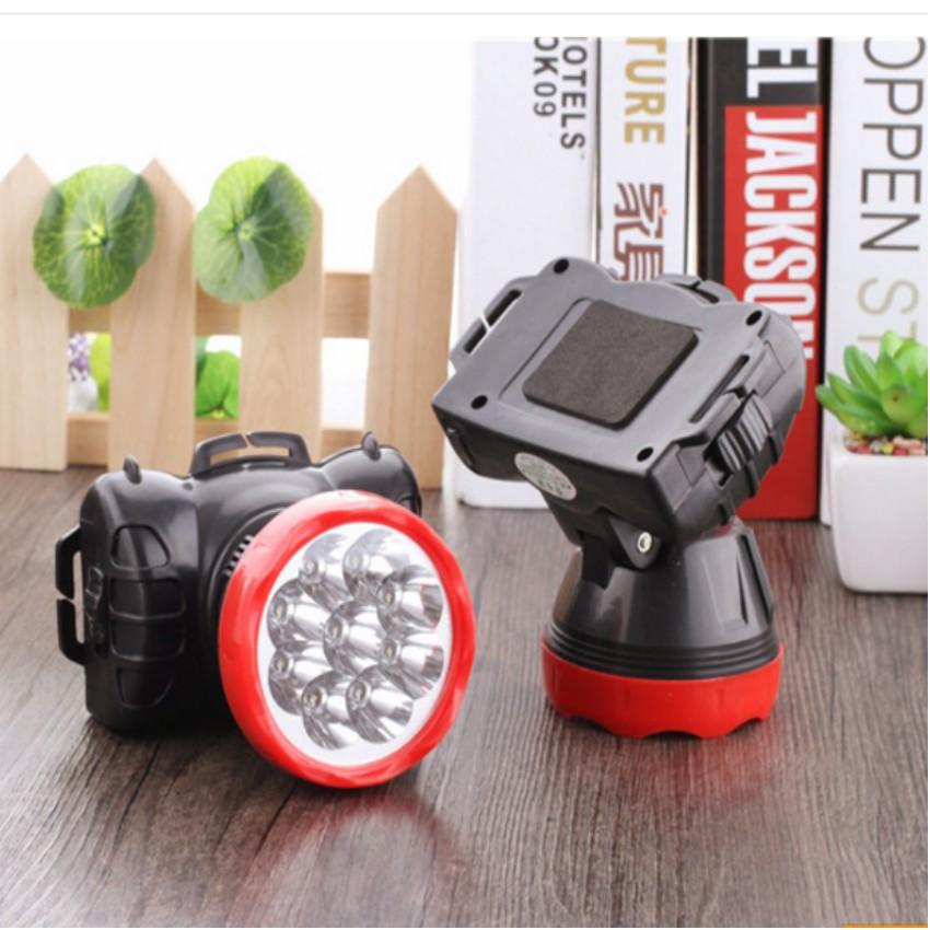 ️FREESHIP Đèn pin LED đội đầu tích hợp pin và cổng sạc 206384