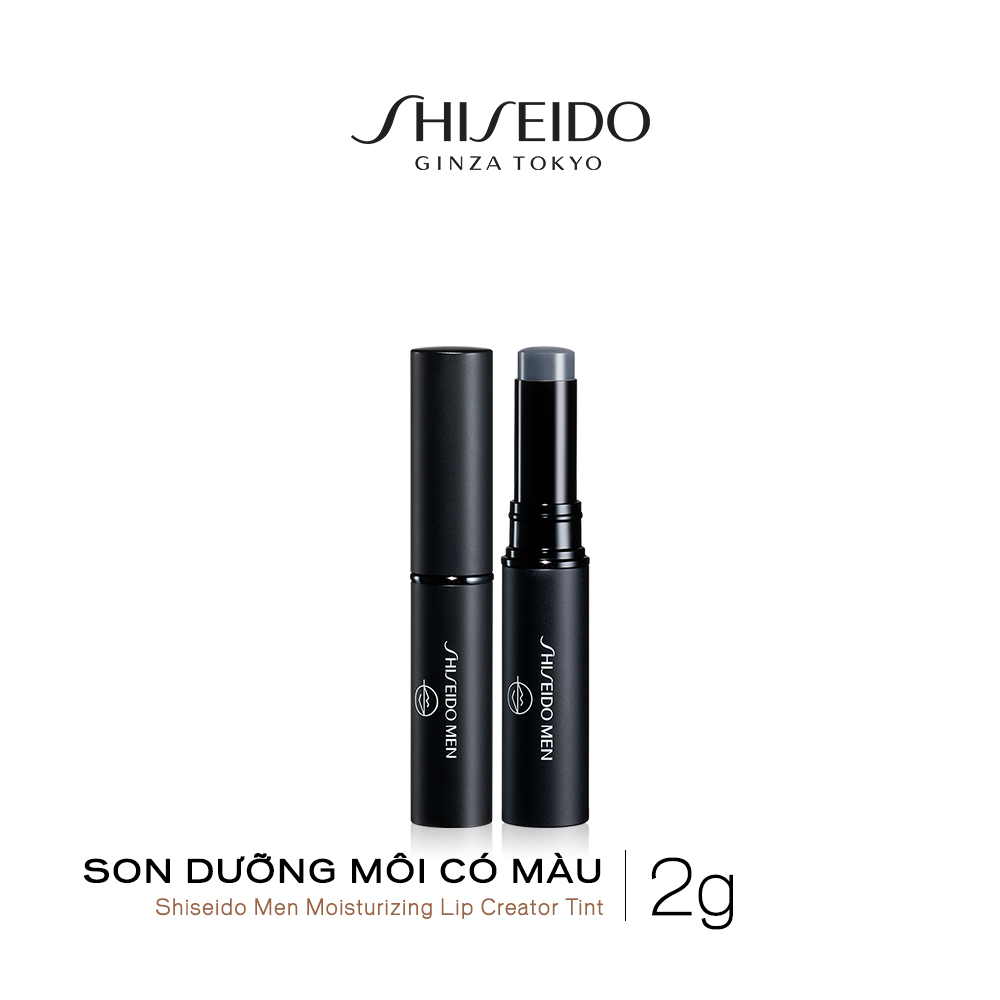 Son dưỡng môi có màu Shiseido Men Moisturizing Lip Creator Tint 2g