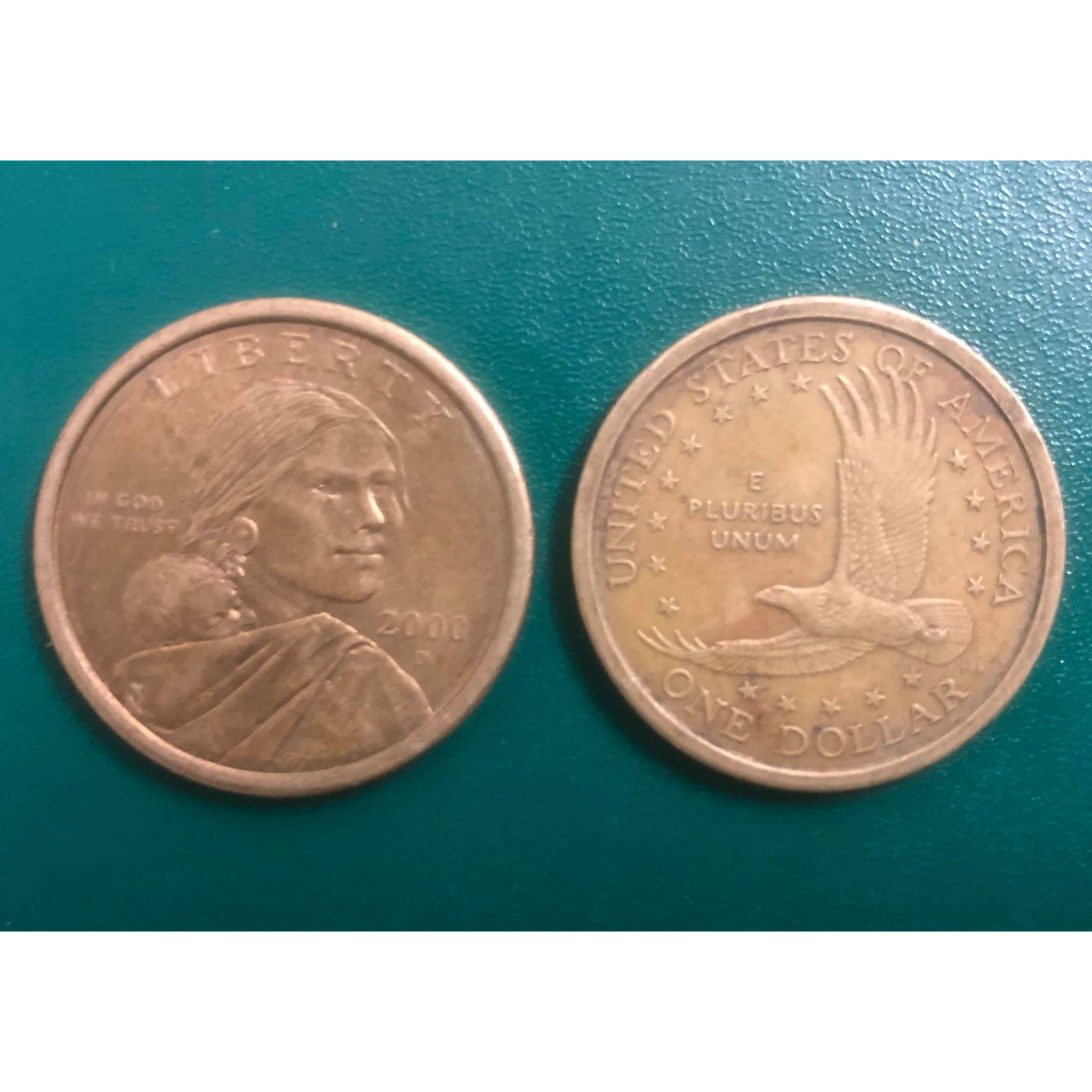 Đồng xu Mỹ 1 dollar Hiếm, quốc gia thuộc Bắc Mỹ