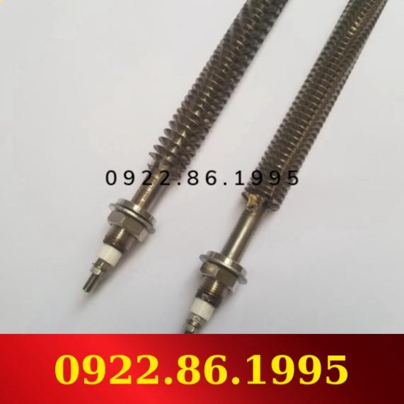 Điện trở sấy khô chữ U 90cm công suất 1KW 2KW điện áp 220V 380V có cánh tản nhiệt hàng nhập