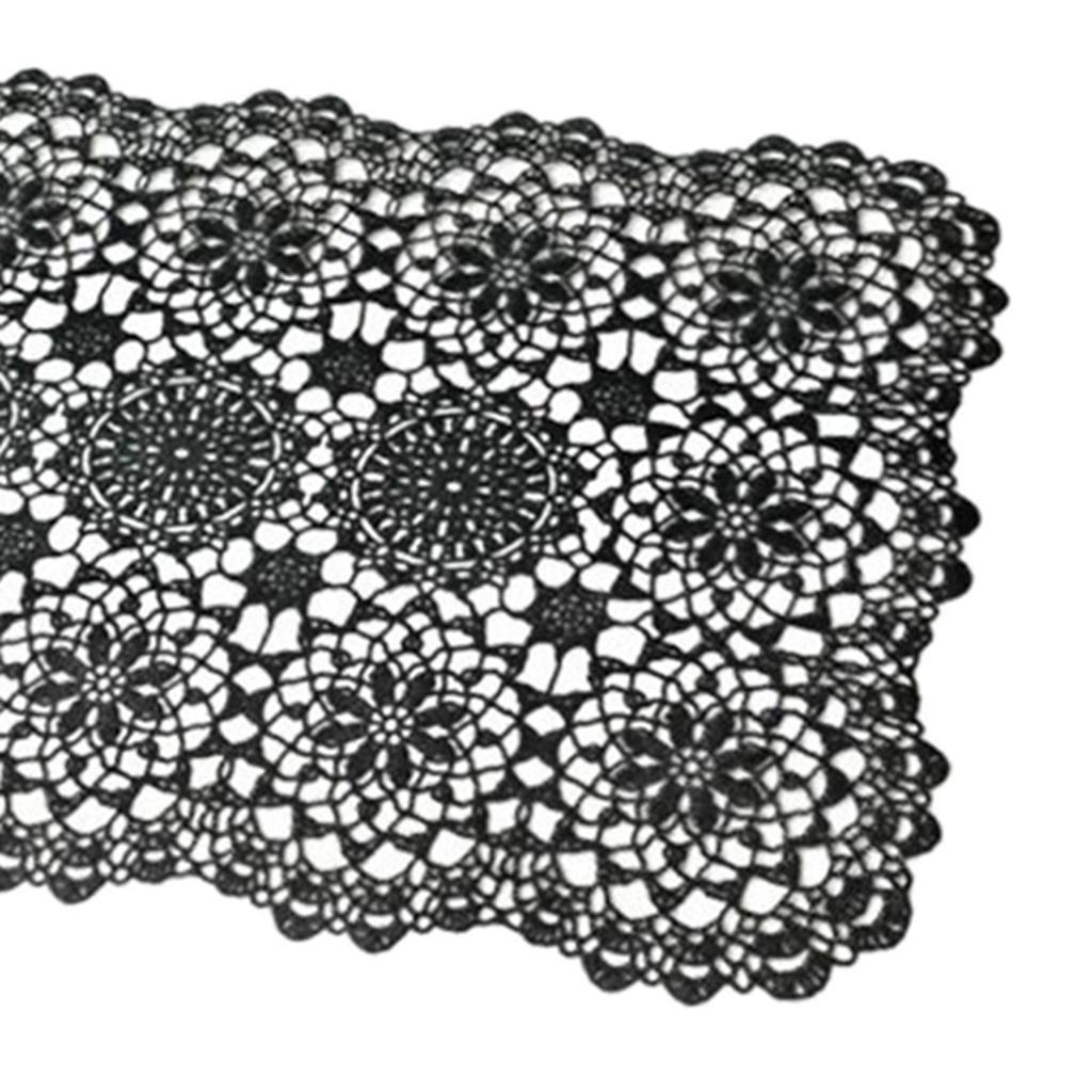 Non Slip PVC Rectangle Placemat Place Mat Coaster Home Decor