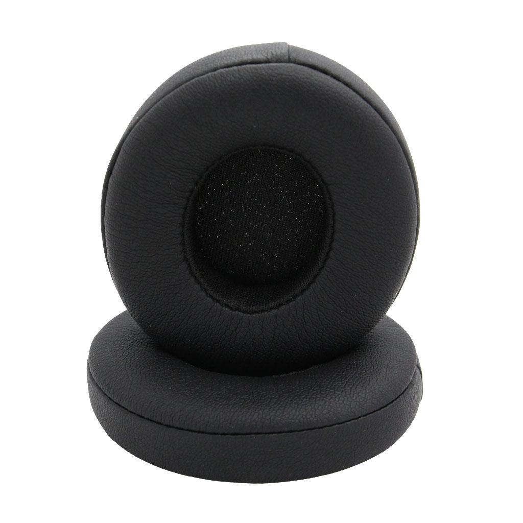Headphones Ear Pads Cushions Covers Replacement for 2 Black