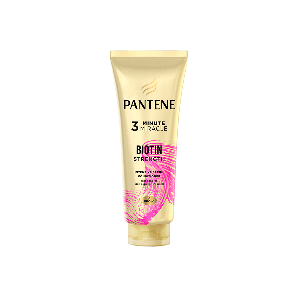 Bộ Đôi Dầu Gội PANTENE Ngăn Rụng Tóc 900ml + Kem Xả Biotin 300ml