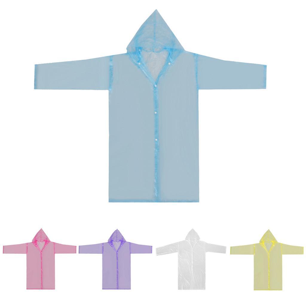 1pc Non-one-time Hiking Camping Fishing Adult Emergency Waterproof Raincoat