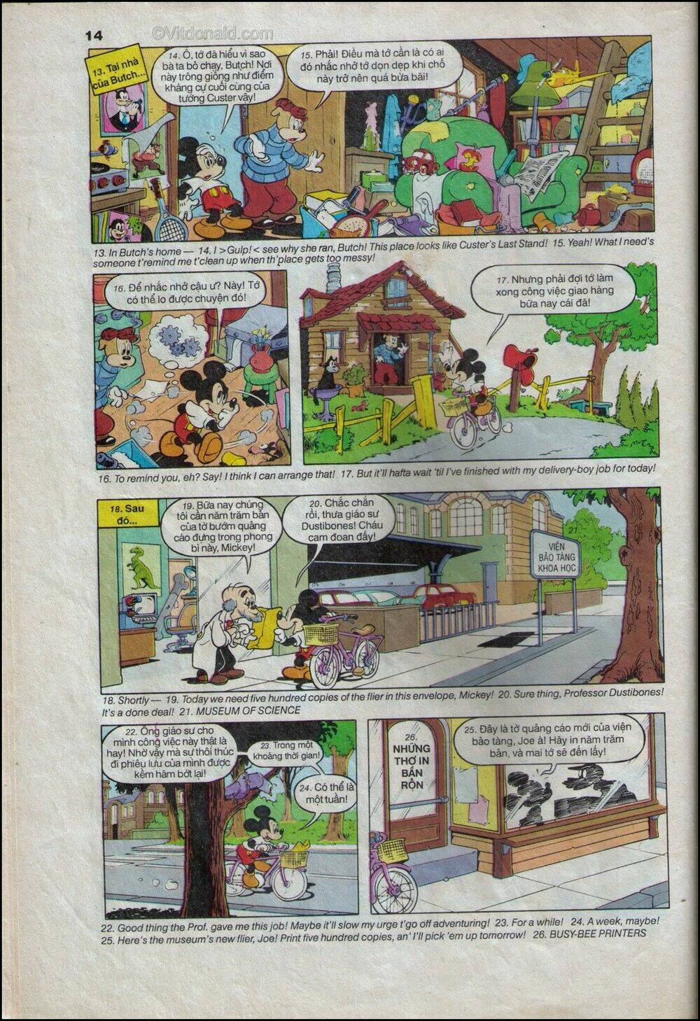 donald và bạn hữu chapter 14 17