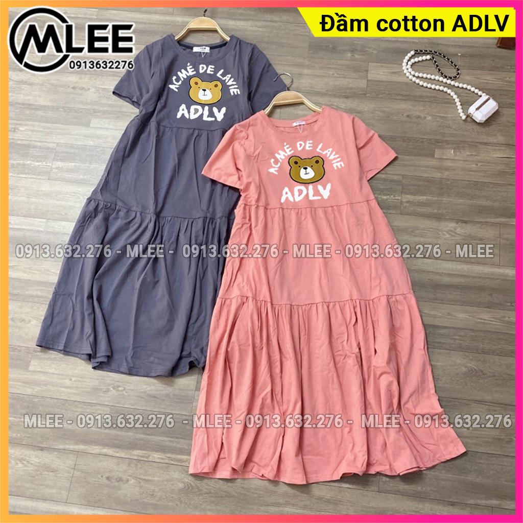 Đầm bầu mặc nhà, Đầm xuông bầu thun cotton cao cấp, MLEE SHOP