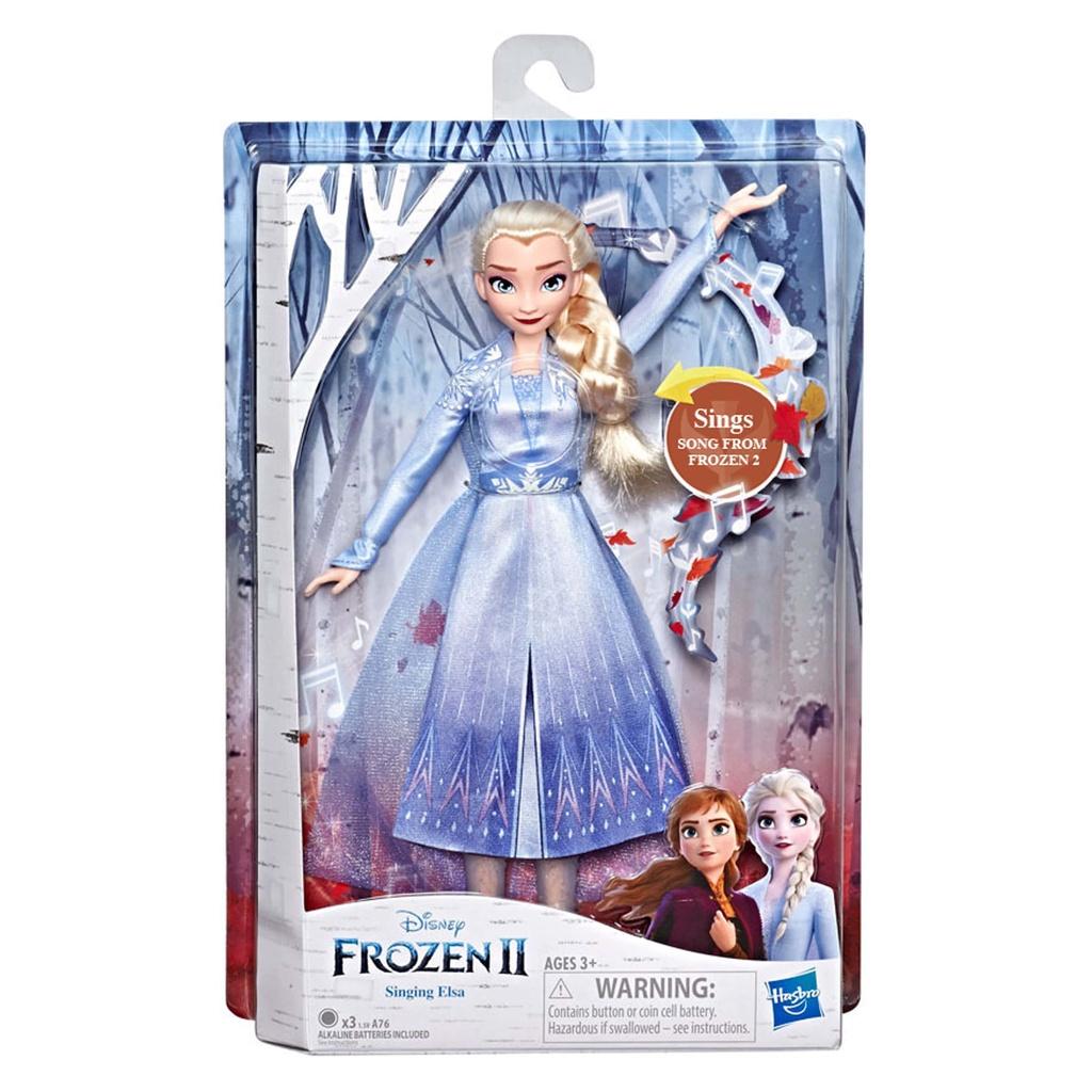 Búp bê &quot; Frozen II: Singing Elsa Fashion Doll with Music Wearing Blue Dress by &quot;