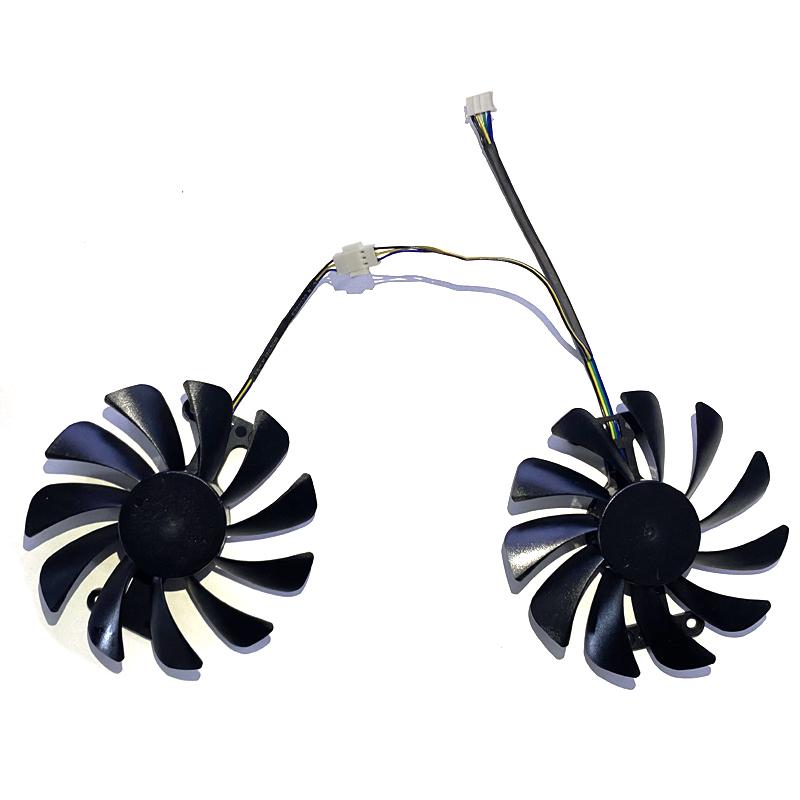 3 Quạt Làm Mát Ampe 87MM GA92S2U 4PIN DC12V 0.46A 2080Ti, Card Đồ Họa Cho ZOTAC GAMING GeForce RTX 2080 AMP Quạt Thẻ Video