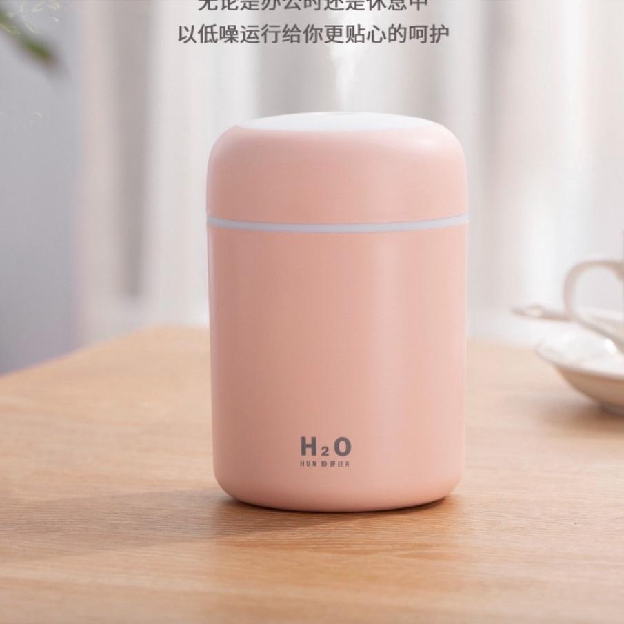 Máy Xông Mặt Hoa Quả, Đèn Xông Tinh Dầu Phun Sương Tạo ẩm H2O Humidifile, Máy Phun Sương Tạo Ẩm Khuếch Tán Tinh Dầu