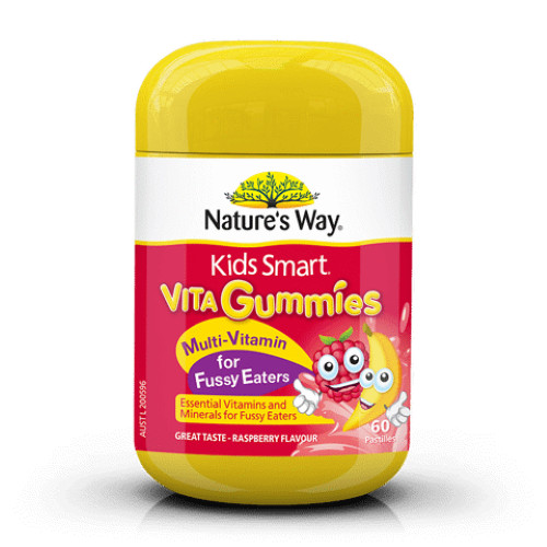 Vitamin tổng hợp cho trẻ biếng ăn Multi Vitamin for Fussy Eaters Nature's Way Úc kích thích ăn ngon miệng, tăng sức đề kháng - OZ Slim Store