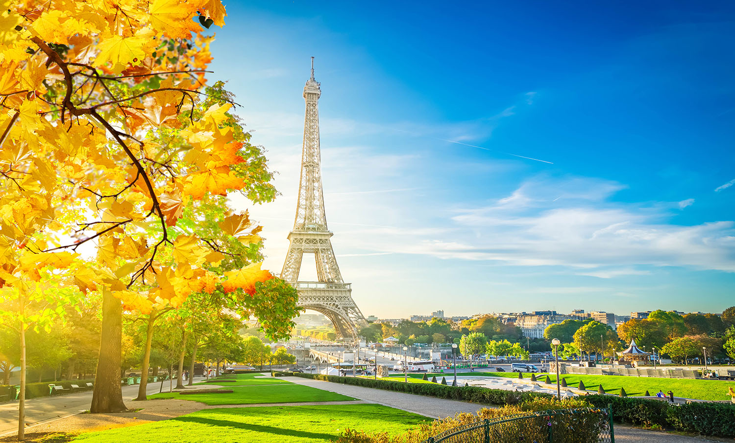 Bộ tranh xếp hình cao cấp 1500 mảnh ghép (60x100cm) – Tháp Eiffel