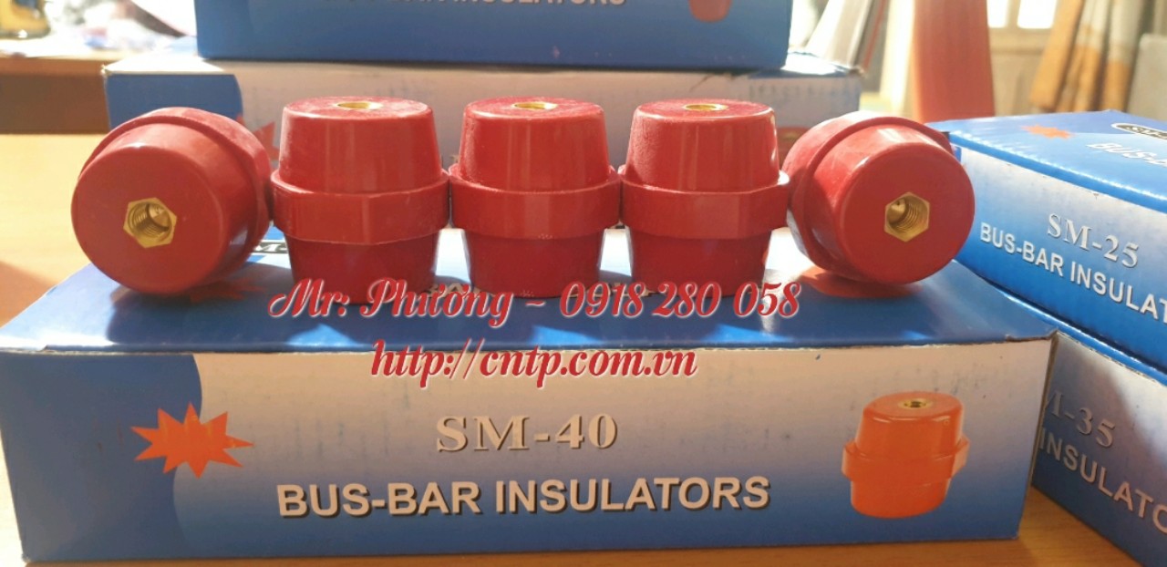 Sứ đỡ cách điện SM 40- đế gối cách điện SM 40 - hộp 10 cái