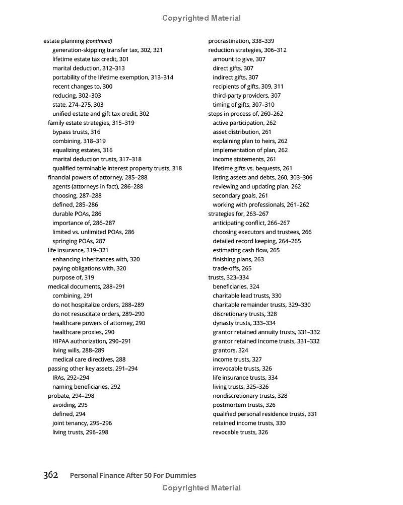 Sách ngoại văn: Personal Finance After 50 For Dummies 3rd Edition
