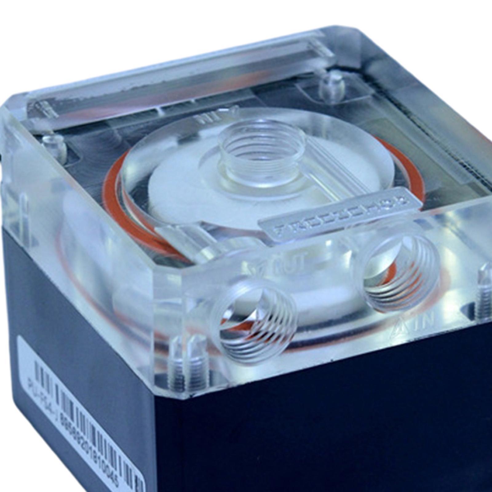 Computer Water Pump  Tank 4M Pump Head 13.5V Mute Pump for PC CPU