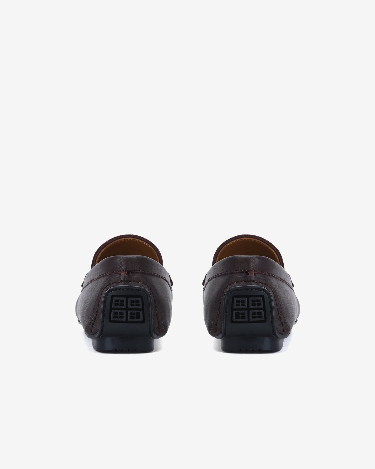 Giày lười nam Đông Hải da bò cao cấp họa  tiết chữ T đôi trẻ trung nam tính - G0346