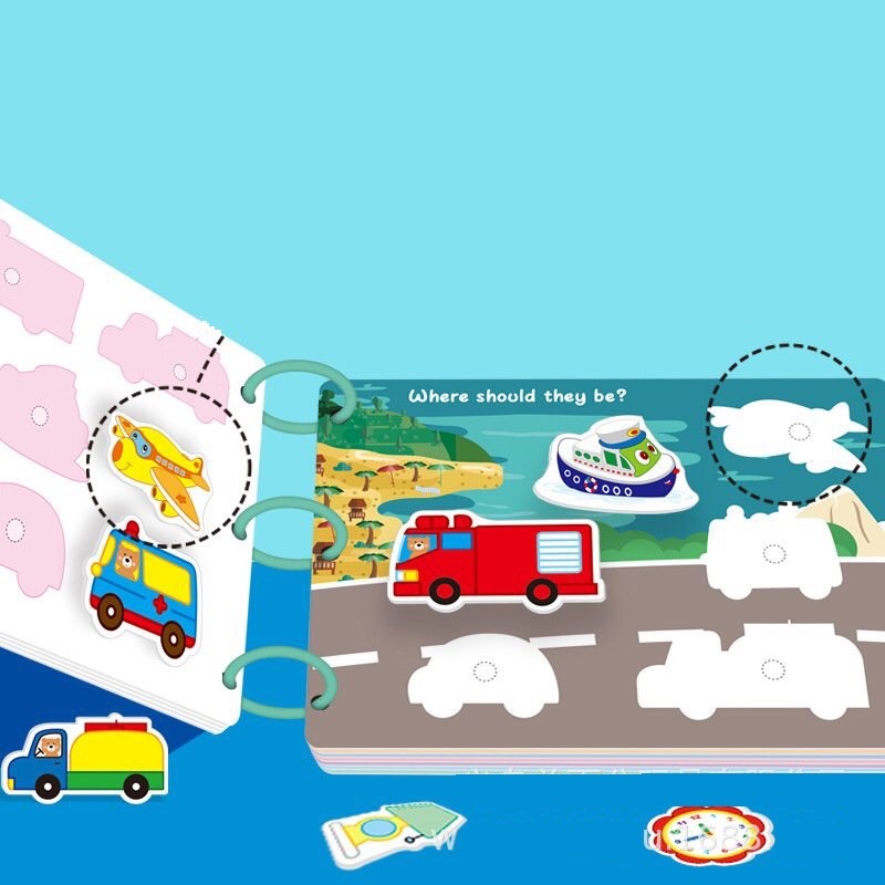 Bộ bóc dán thông minh cho bé 17 chủ đề , dùng nhiều lần, giúp bé vừa chơi, vừa học tiếng Anh