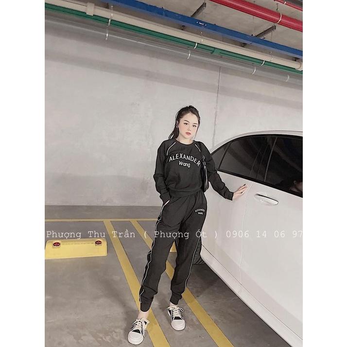 BỘ NỈ ALEX WANG 3M CHO NỮ