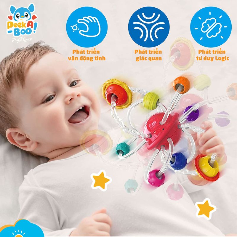 Đồ Chơi PEEK A BOO Bộ Steam Hệ Mặt Trời Cho Bé PAB011A