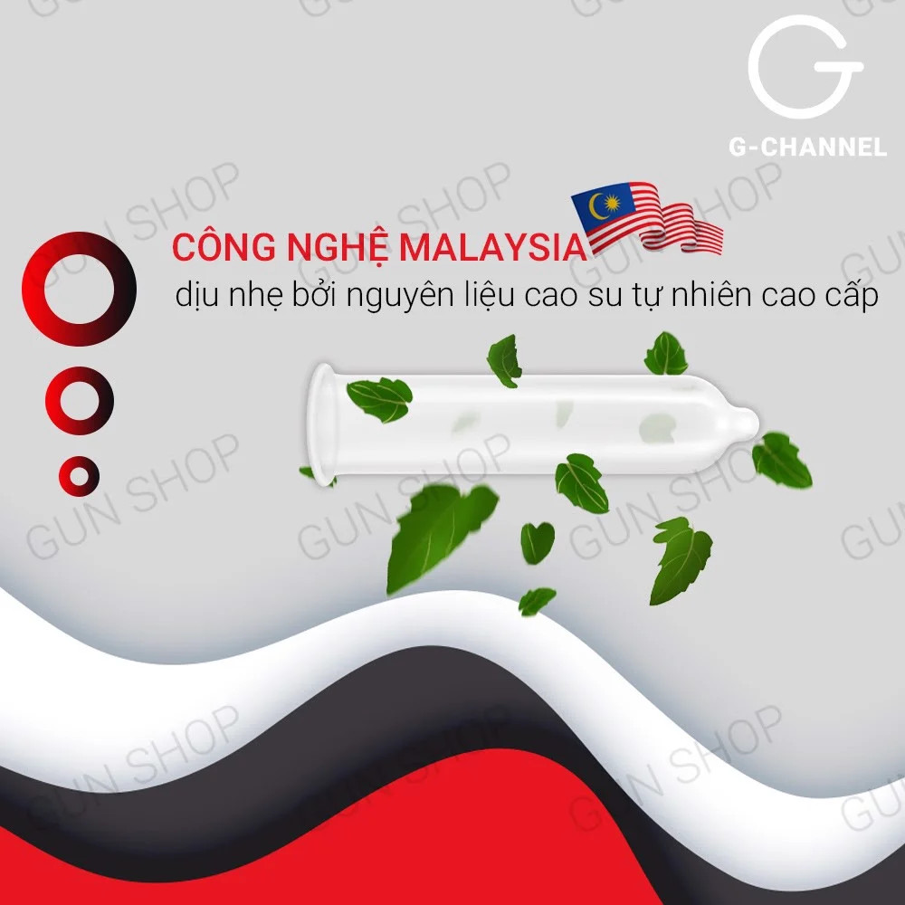 Bao cao su Cá Ngựa 4 in 1 Malaysia - Kéo dài thời gian - Hộp 12 cái