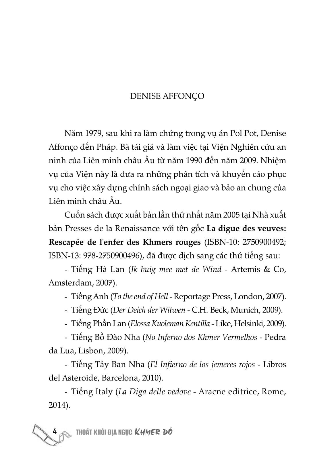 Sách - Thoát Khỏi Địa Ngục Khmer Đỏ - Hồi Ký Của Một Người Còn Sống