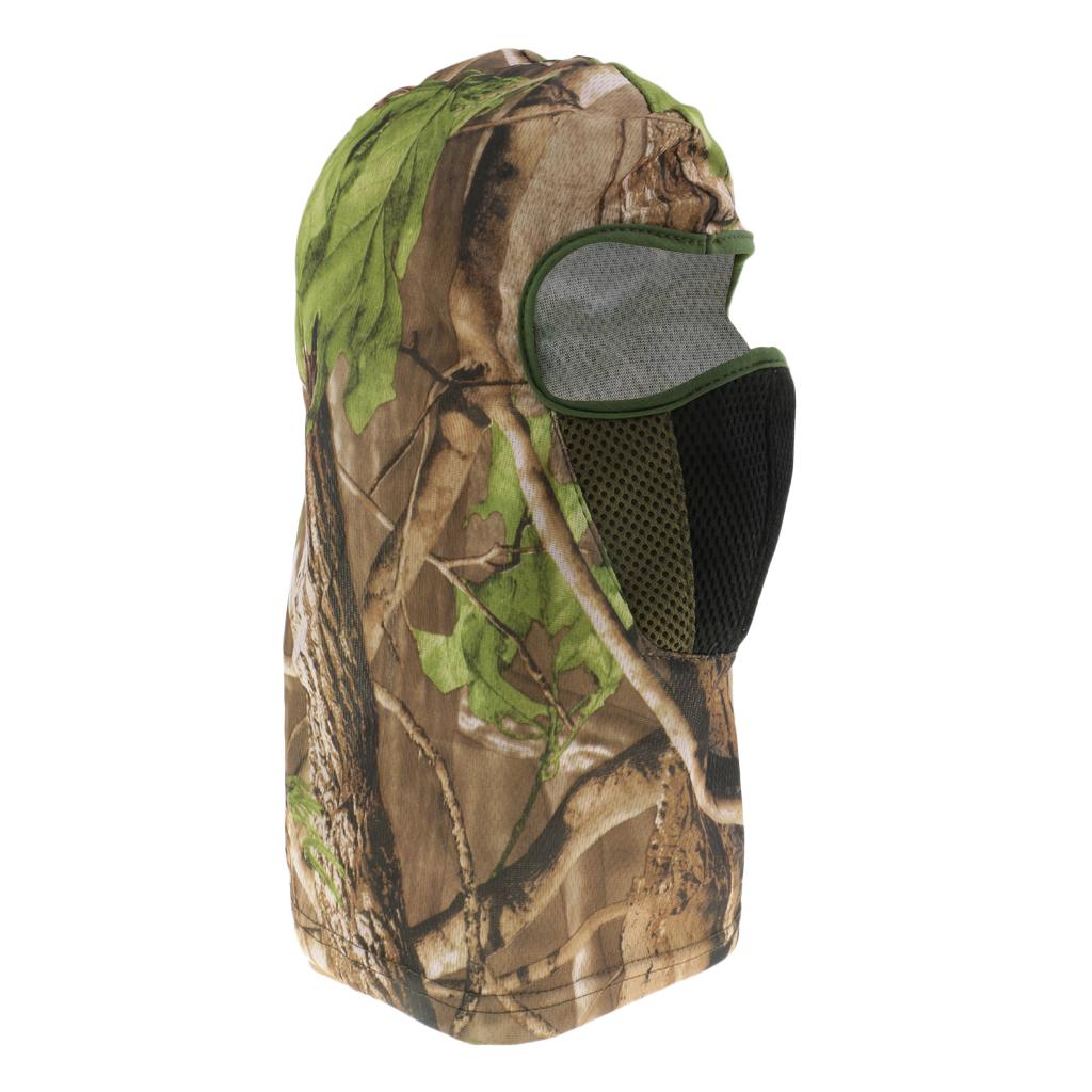 Nylon Camouflage Hunting Balaclava Face Mask Hood Full Face Motorcycle Mask