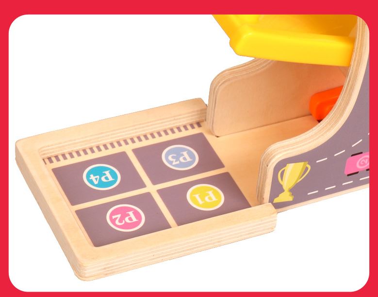 Xe Trượt Quán Tính 4 Tầng Bằng Gỗ