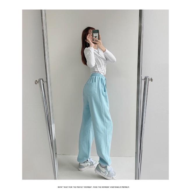 QUẦN JOGGERS XANH BABYBLUE CHẤT ĐẸP