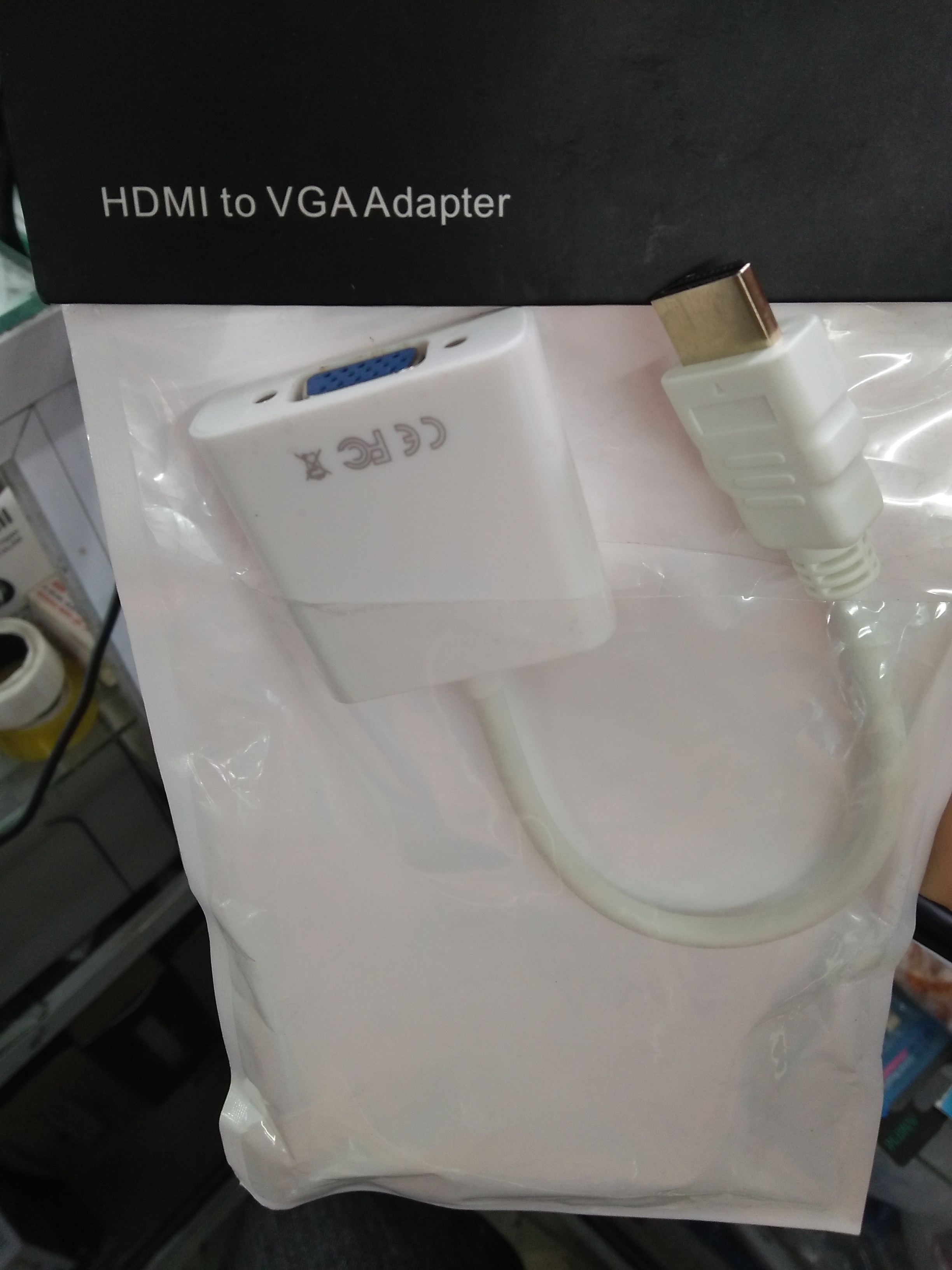 Cáp chuyển HDMI to VGA 20cm