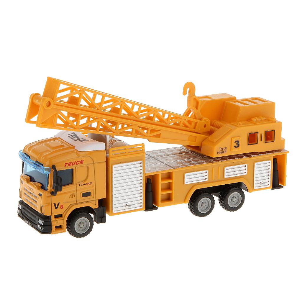 1: 64 Diecast Kỹ Thuật Xây Dựng Xe Tải Xe Mô Hình Đồ Chơi Trẻ Em Quà Tặng