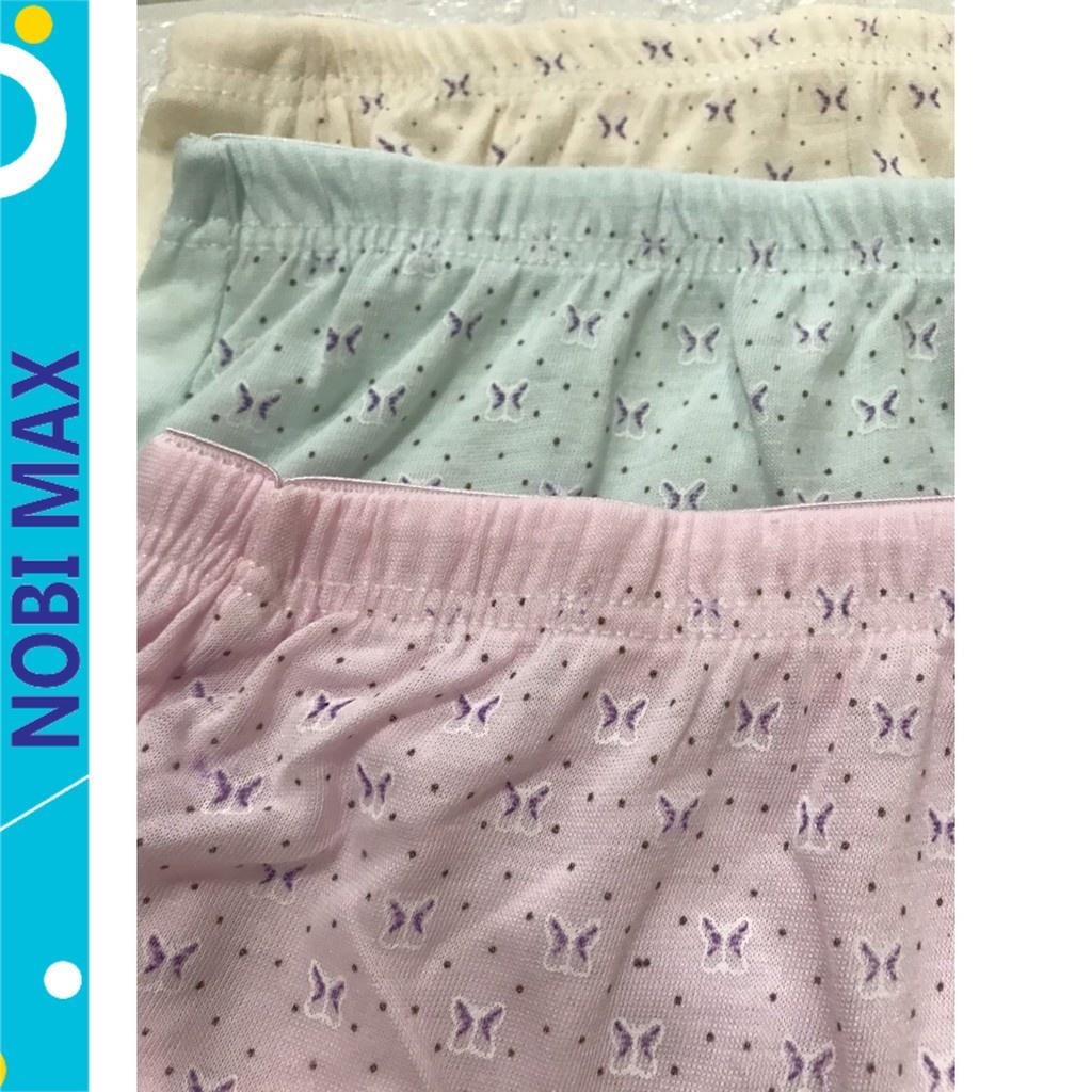 Quần Lót Nữ Cho Người Già Người Béo Mập, quần lót kháng Khuẩn thoáng mát Cạp Cao 60kg -&gt; 90kg - Nobimax TSDL163