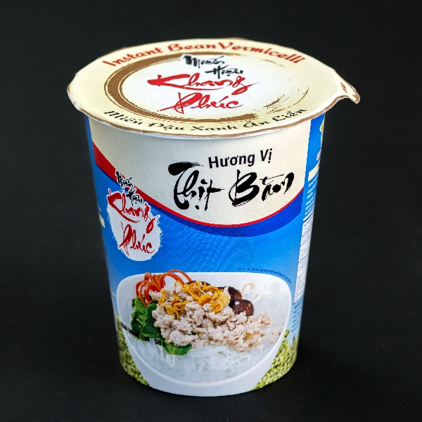 Miến ly ăn liền hương vị thịt bằm ( 1 thùng 24 ly)