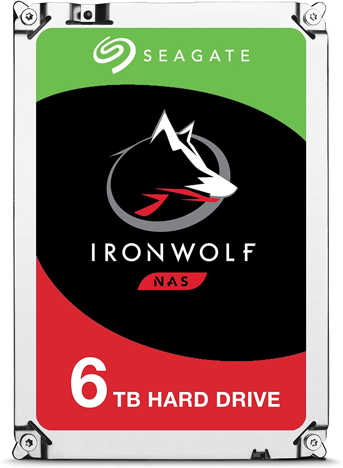 Ổ Cứng HDD NAS Storage Seagate IronWolf 6TB/256MB/3.5 7200RPM - ST6000VN0041 - Hàng Chính Hãng