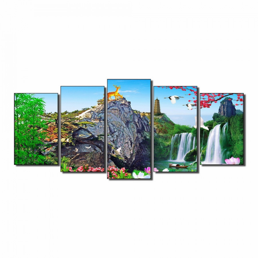 Tranh Phong Thủy Thế Giới Tranh Đẹp Q12B-ZTH