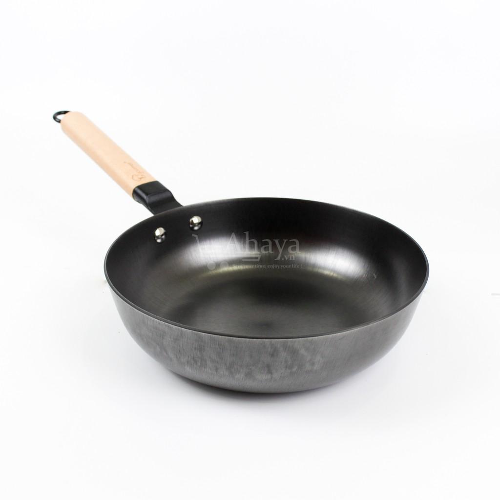 Chảo gang La gourmet Nitrigan 24cm - Hàng chính hãng