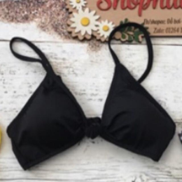 Đồ bơi bikini áo nút giữa ngực cạp thấp siêu tôn dáng, 7 màu