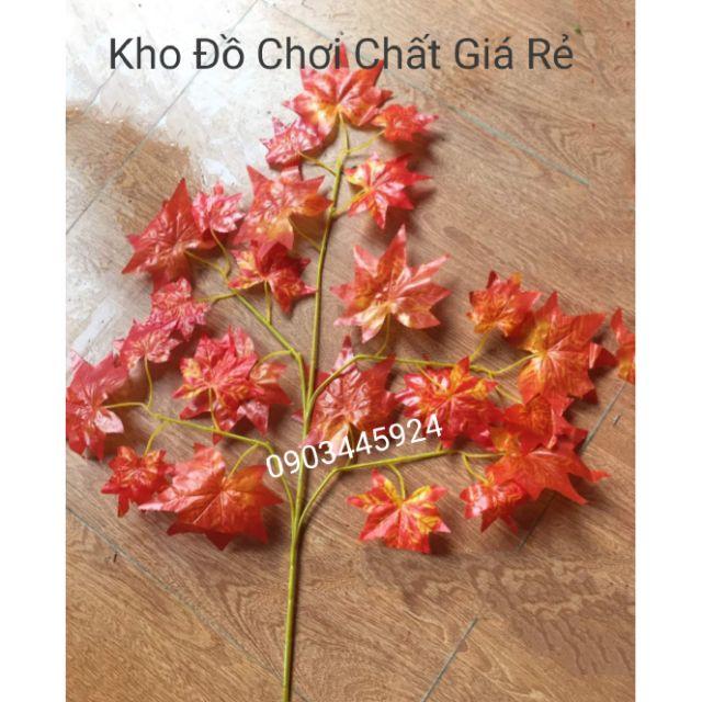 Cành Lá Phong Đỏ 25 lá- Lá giả