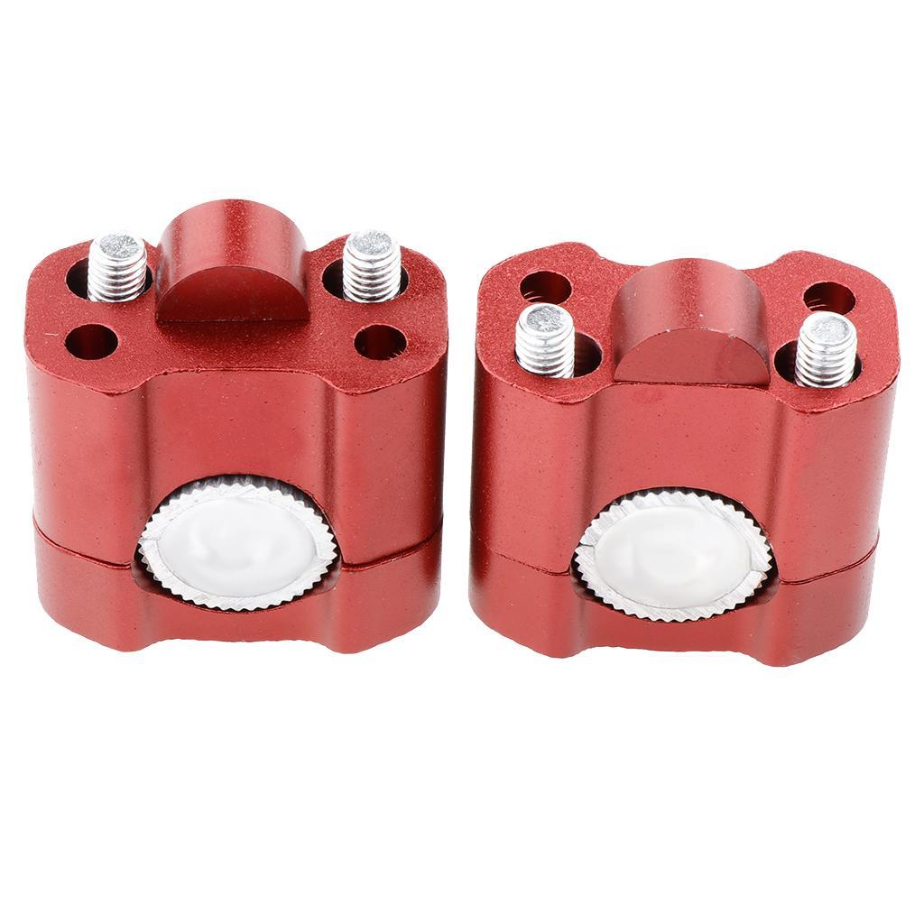 Motorcycle Handlebar Riser Mounting Clamp Adapter
