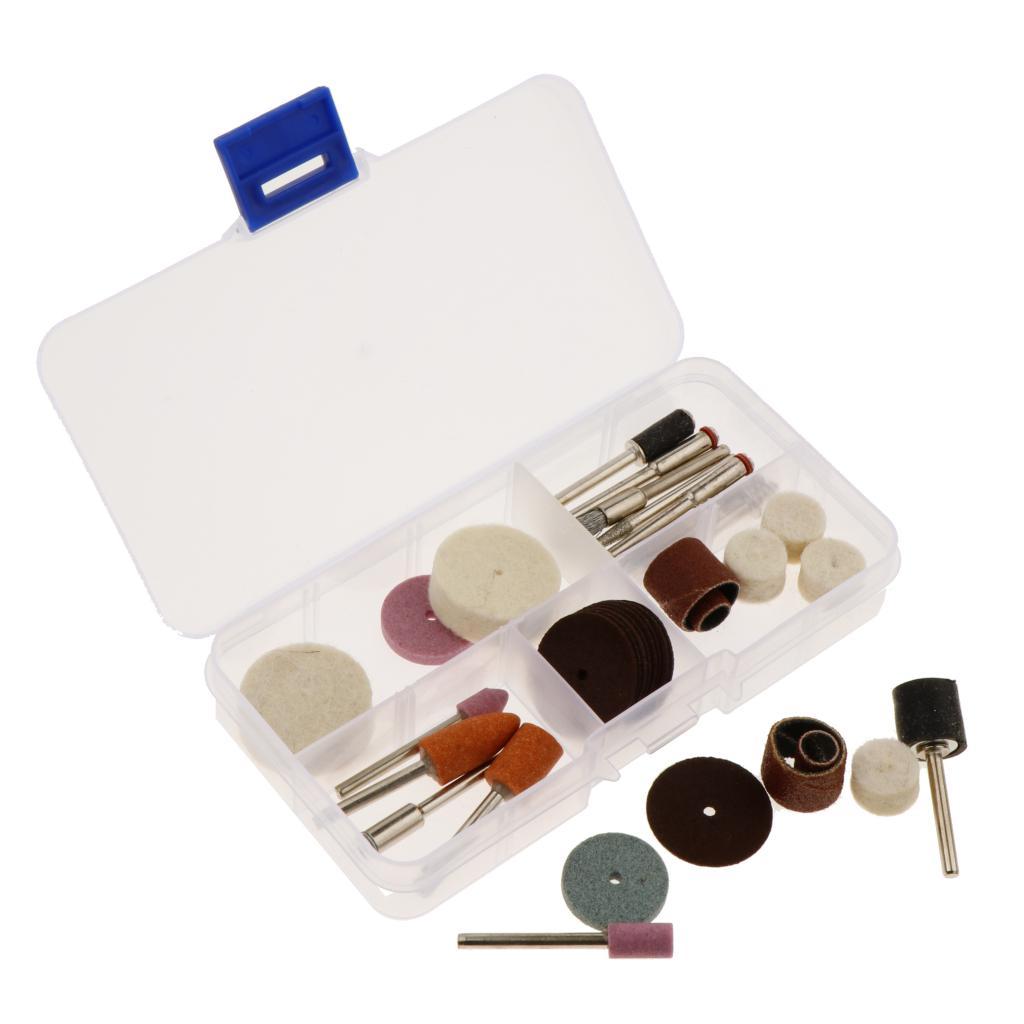 37pcs Rotary Tool Accessory Bit Set With Case for Grinding Tool Accessories