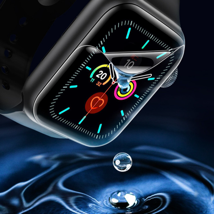 Hình ảnh Miếng dán màn hình GOR cho Apple Watch Series 7 / Apple Watch Series 8 / Apple Watch Series 9 Size 41mm / 45mm (Hộp 3 Miếng) - Hàng Nhập Khẩu