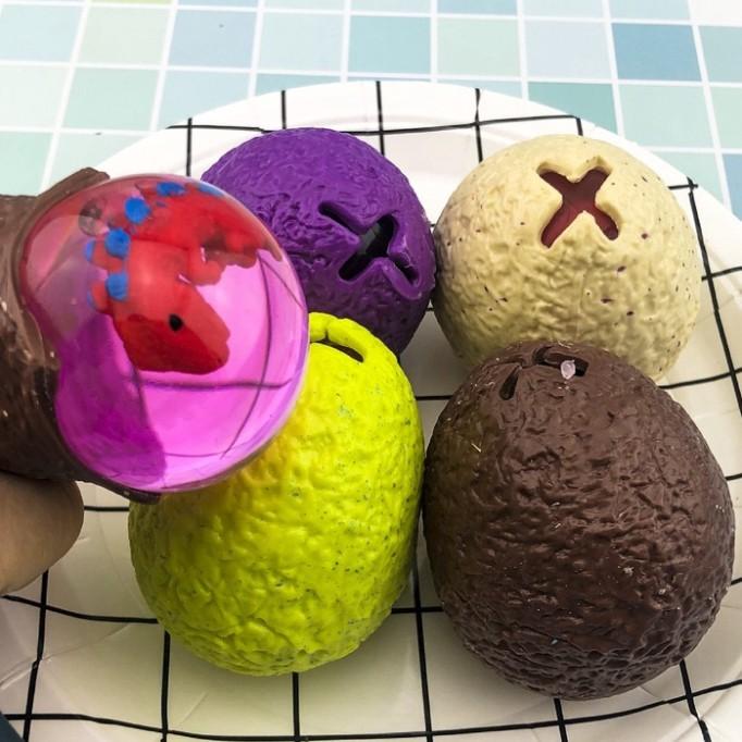 SQUIShY Quả Trứng Khủng Long 2 lớp Bóp Trút Giận đáng yêu mochi slime gudetama