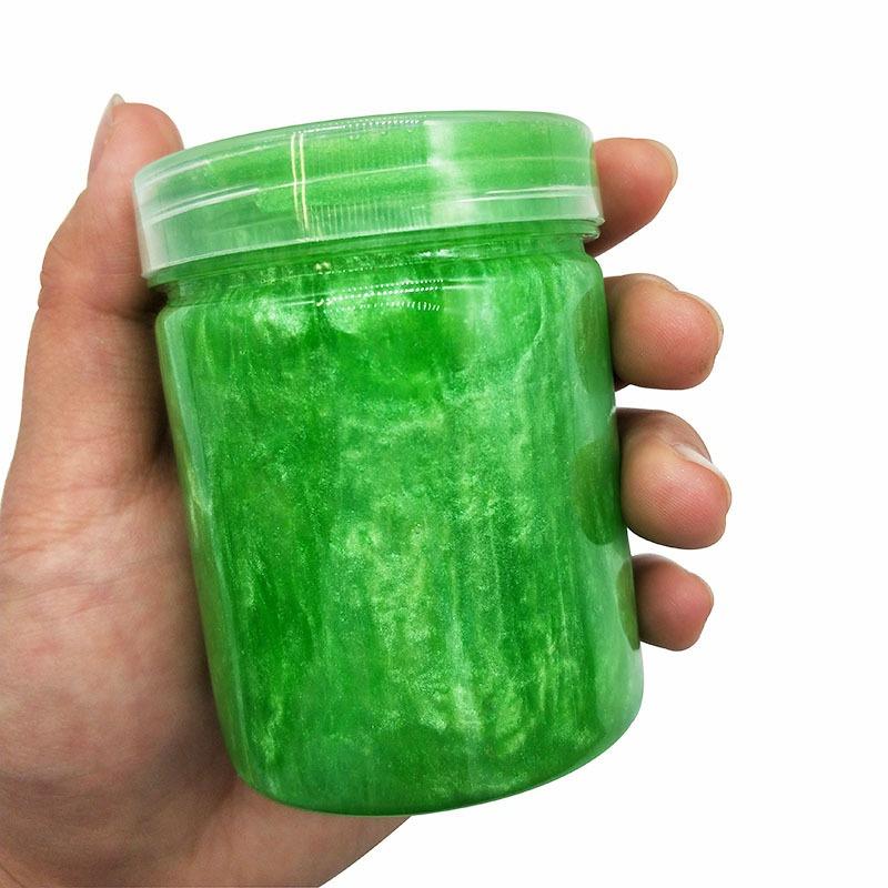 Slime basic bùn đặc đất sét 7 màu nhũ cực đẹp slam squishy