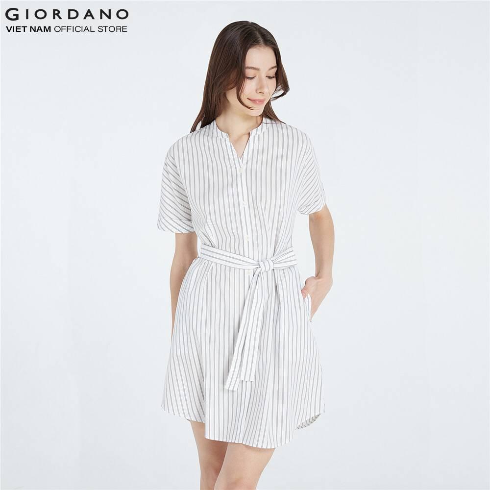 Đầm dài nữ thắt eo Giordano 05461202